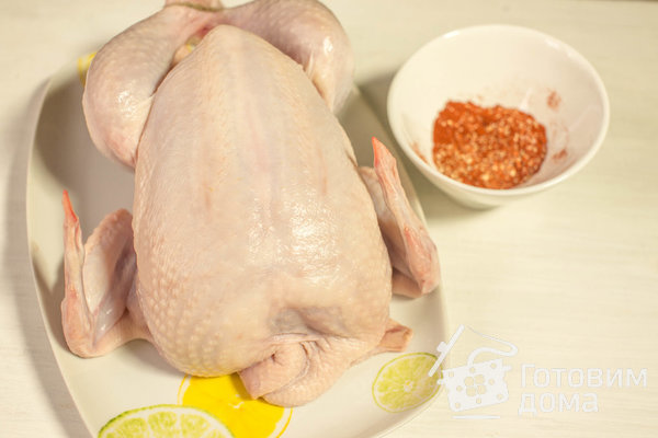 Курица на пиве в духовке с перечным соусом фото к рецепту 2