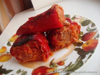 Фаршированый болгарский перец