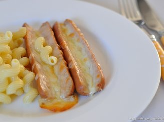 Сосиски с сыром