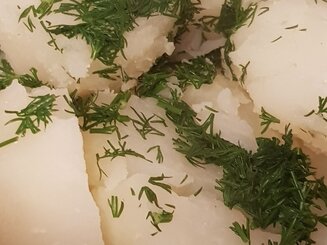 Картофель отварной, сермяжный