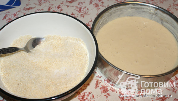 Кокосовый пирог на пахте (Kokos-Buttermilch-Kuchen) фото к рецепту 6