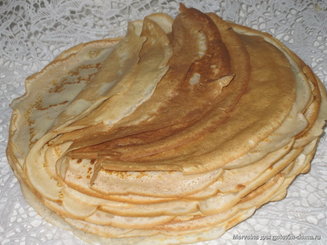 Блины вкусные (заварные)