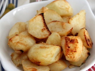 Запеченный картофель с горчицей