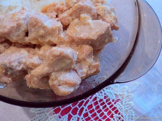 Соево- сливочная курица