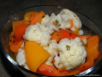 Овощная закуска "Осенний мотив"