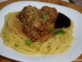 Гречаники в соусе