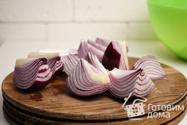 Пирамидка из курицы фото к рецепту 3