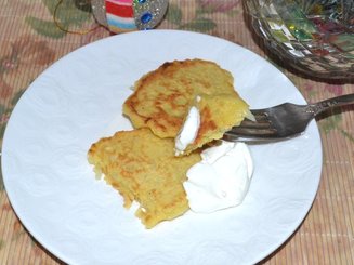 Луковые оладушки