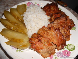 Мясо в кляре или Быстрые чебурекобеляшики