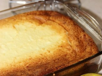 Творожная запеканка с кукурузной мукой