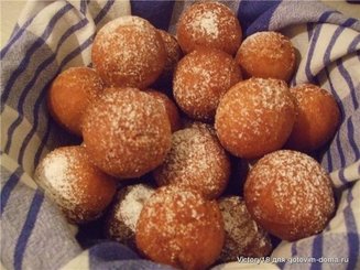 Творожные пончики