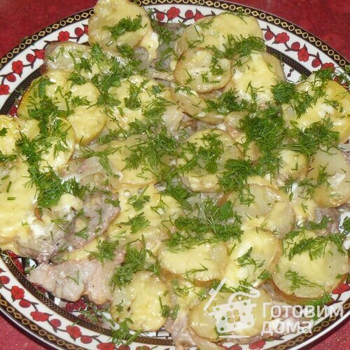 Мясо по-французски