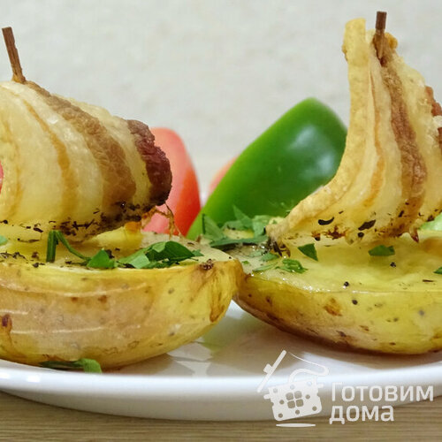 Картофельные кораблики