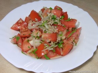 Южно-русский салат с акцентом