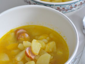 Рагу с картофелем и сосисками