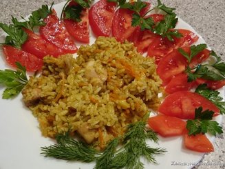 Курица с рисом (от Алики)