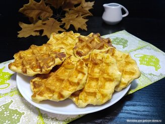 Творожные вафли