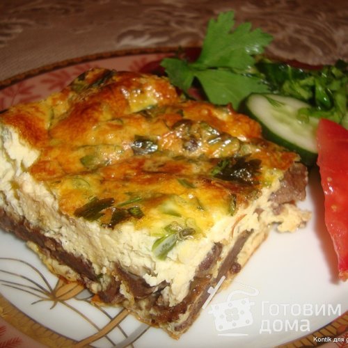 Печень по-деревенски