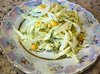 Капустный салат с кукурузой
