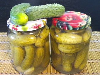 Огурцы консервированные
