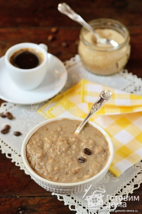 Risolatte al caffè – Молочный рис с кофе (десерт)