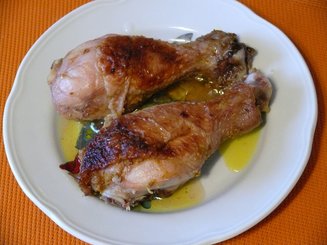 Куриные ножки в апельсиновом маринаде