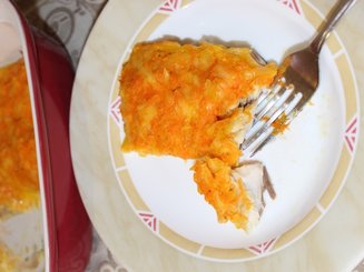Скумбрия с овощами