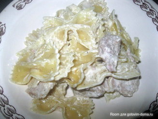 Хингане (макароны с мясом)