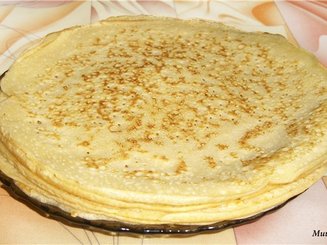 Блины "Нежные" на сливках