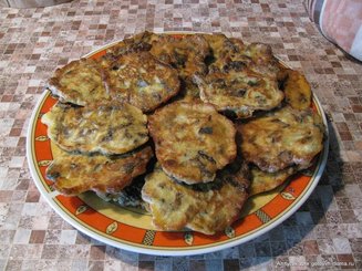Грибные оладушки