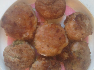 Котлеты из курицы с сыром и зеленью