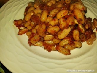 Гигандес плаки (крупная белая фасоль в духовке)