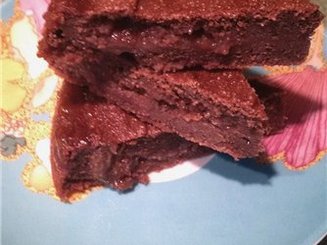 Быстрый шоколадный манник (кекс)