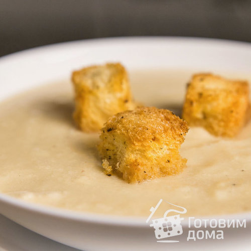 Крем суп из цветной капусты с сыром