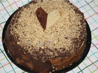 Блинный торт с заварным кремом