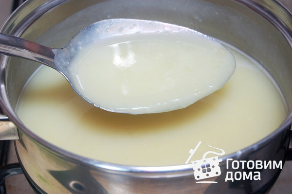 Картофельный суп-пюре с грибами фото к рецепту 3