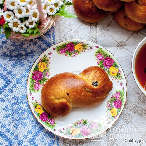 Шафрановые булочки (saffransbullar)