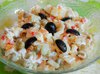 Салат с сельдью и овощами