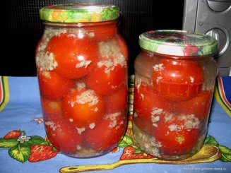 Помидорки в снегу