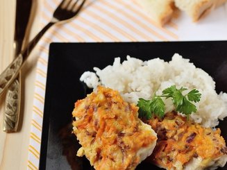 Скумбрия с овощами