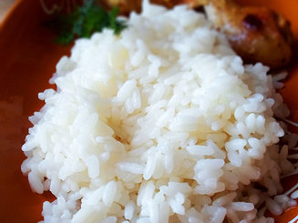 Рис с чесноком и сливочным маслом