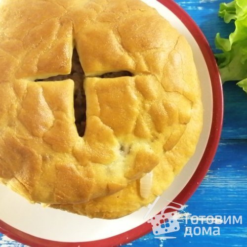 Лепешки с мясом