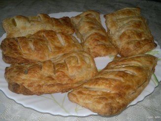 Слойки "Яблочные жалюзи"