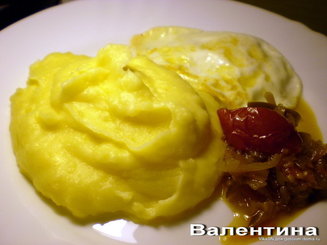 Сырное пюре