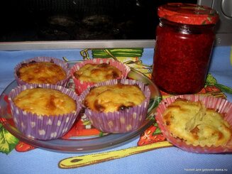 Маффины с киви и белым шоколадом