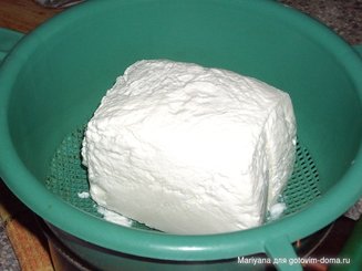 Домашний творог из замороженого кефира