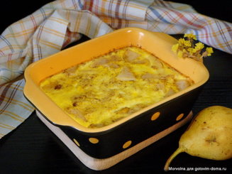 Овсянка, запеченная с фруктами и ягодами
