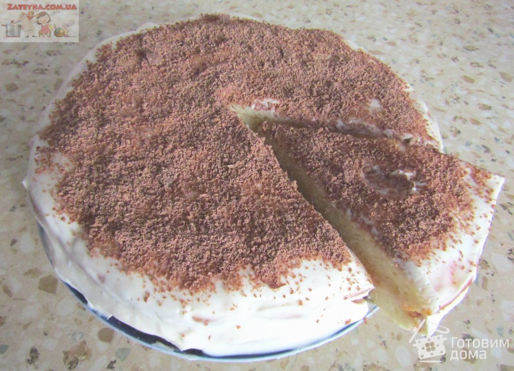 Торт сметанный - рецепты с фото на ук-пересвет.рф ( рецепт сметанных тортов)