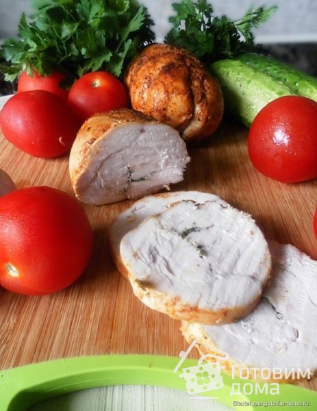 Пастрома из куриной грудки с копченой паприкой фото к рецепту 1