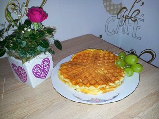 Сырники в вафельнице